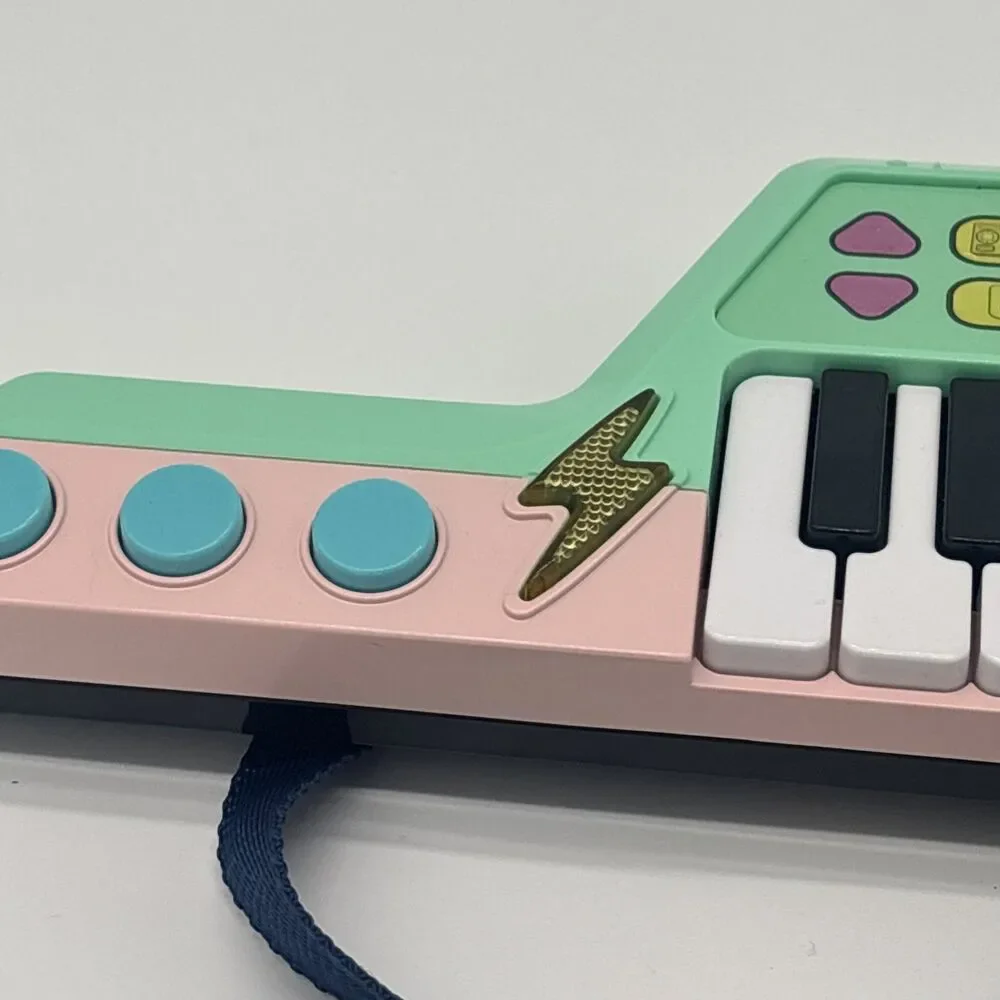Bluey Keytar Musical Instrument Toy with Melodies and Sound Effects